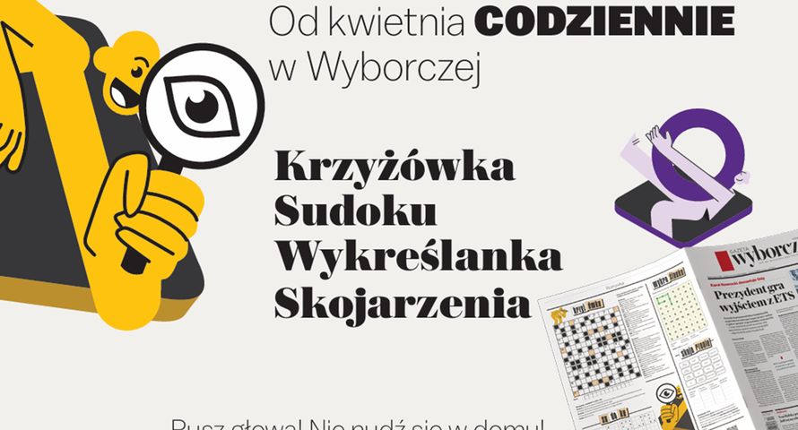 "Gazeta Wyborcza" zaczyna drukować krzyżówkę