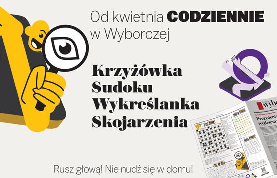 "Gazeta Wyborcza" zaczyna drukować krzyżówkę