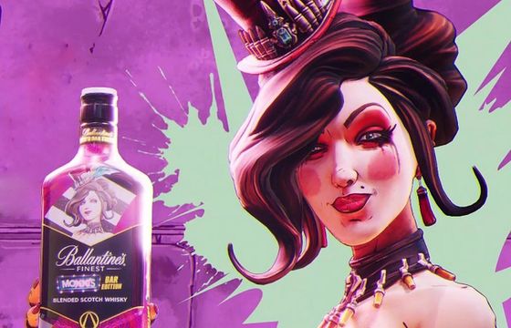 Ballantine's angażuje postać z gry Borderlands, Mad Moxxi