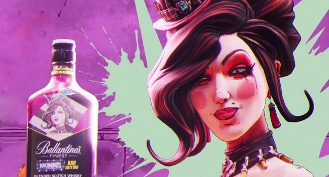 Ballantine's angażuje postać z gry Borderlands, Mad Moxxi