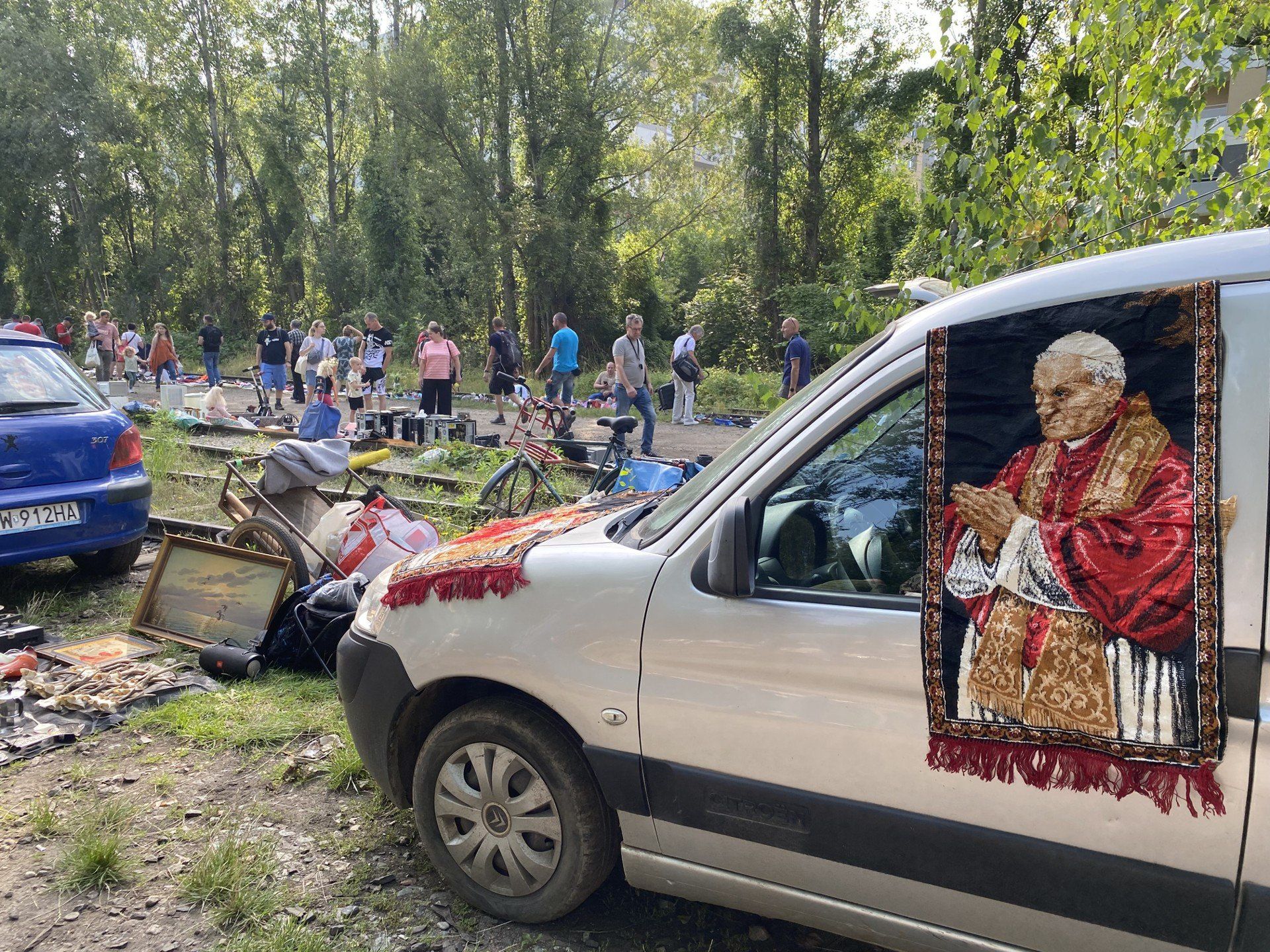 Targowisko przy Dworcu Świebodzkim