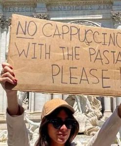 "Nie dla cappuccino do spaghetti". Włosi mają dość zachowania turystów