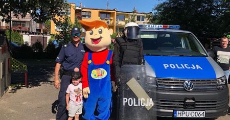 Policjanci w Wesołym Smyku