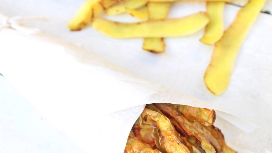 Chipsy z obierek ziemniaków