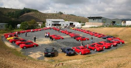 Niemiecki zlot fanów Ferrari