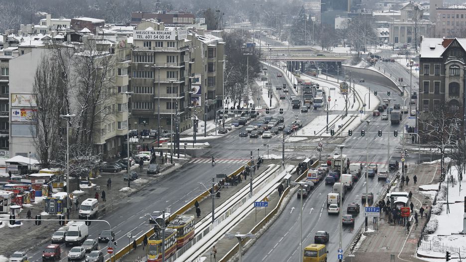 Spotkał się w parku z dziewczyną. Kilka minut później już nie żył (zdjęcie ilustracyjne: trasa W-Z w Łodzi)