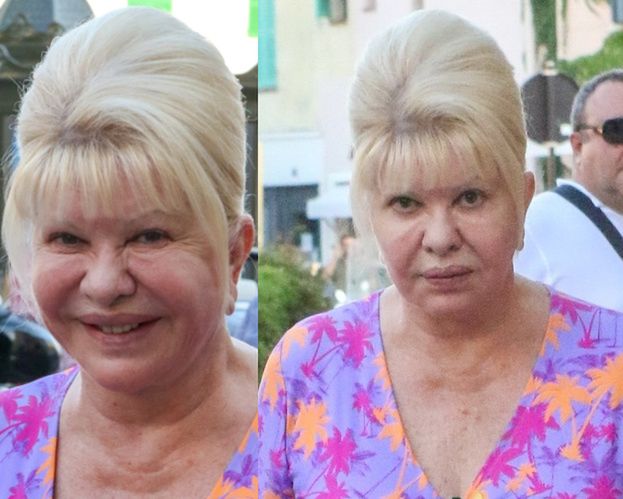 Roześmiana Ivana Trump bryluje z psem w Saint-Tropez (FOTO)