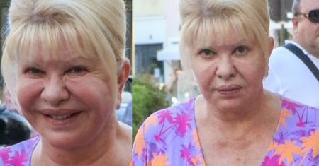 Roześmiana Ivana Trump bryluje z psem w Saint-Tropez (FOTO)