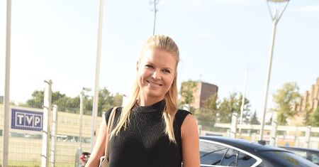 Marta Manowska odsłoniła zgrabne nogi na charytatywnym meczu gwiazd