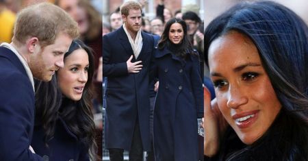 Markle na pierwszym spotkaniu z poddanymi. Będzie po popularniejsza od Kate? (ZDJĘCIA)