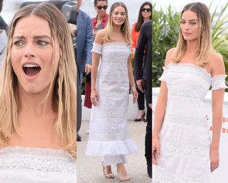 Cannes 2019: Margot Robbie pozuje w romantycznej sukience od Chanel