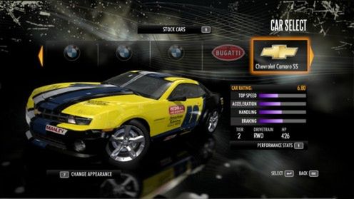 Need for Speed: Shift. Fotki samochodów i konkurs