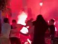 Fatalne obrazki przed finałem LM. Doszło do starcia kiboli