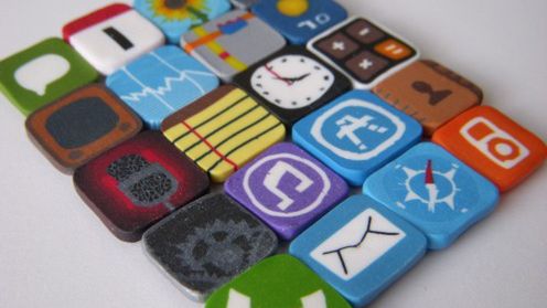 Namiastka iPhone'a na lodówce 1