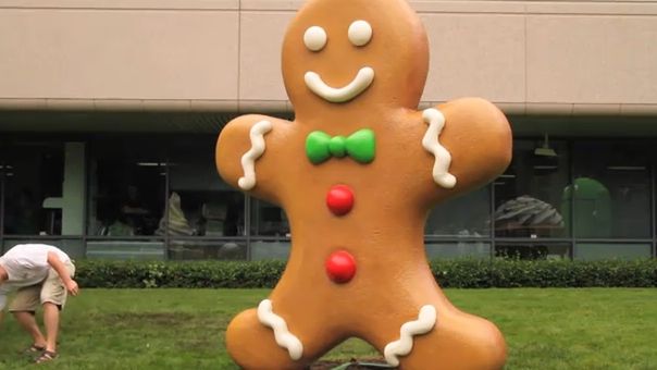 Wielki Gingerbread już stoi w Mountain View [wideo] 1