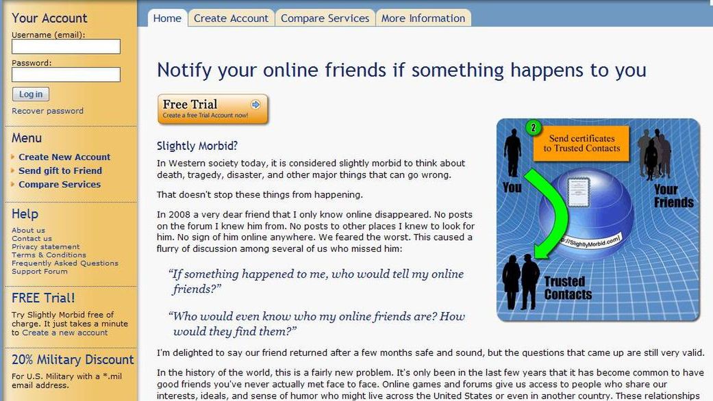 Serwisy internetowe pomocne po twojej śmierci 1