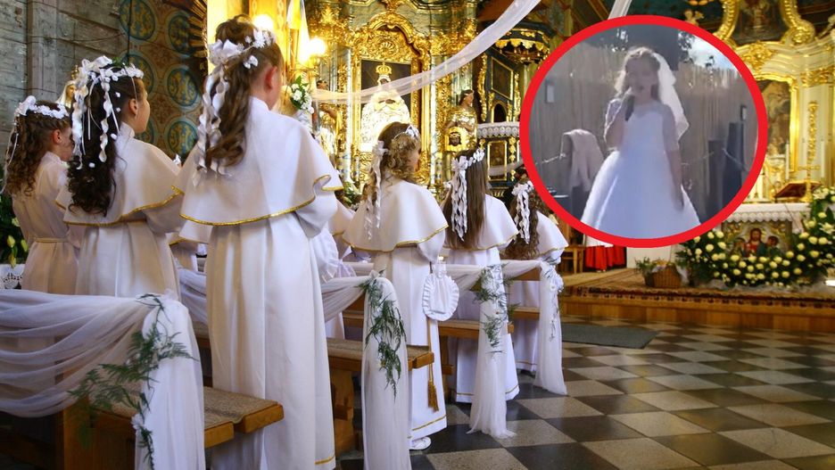Niesamowity występ na przyjęciu komunijnym