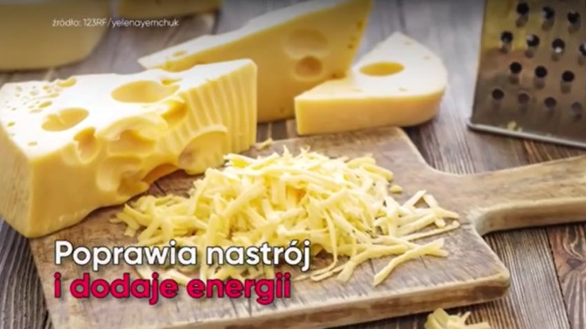 Ser żółty jest źródłem wielu składników odżywczych 