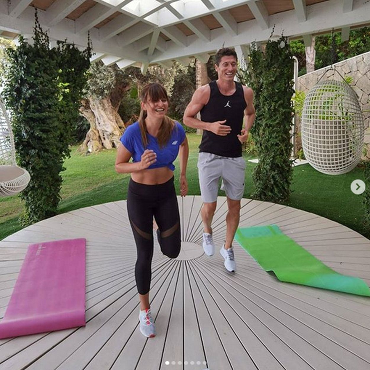 Anna i Robert Lewandowscy