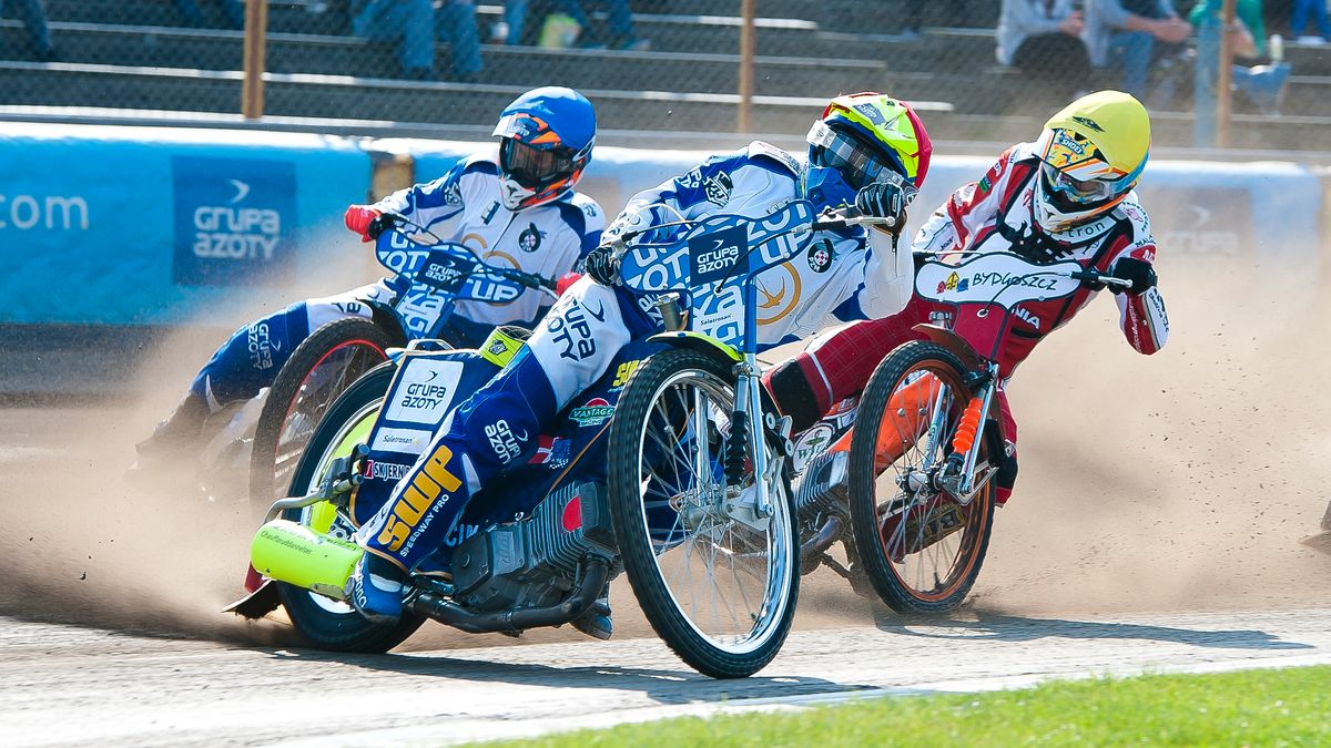 WP SportoweFakty / Tomasz Madejski / Kenneth Bjerre na prowadzeniu