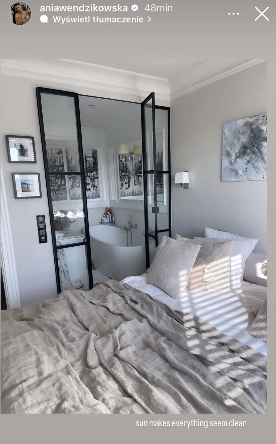 Anna Wendzikowska pokazała warszawski apartament
