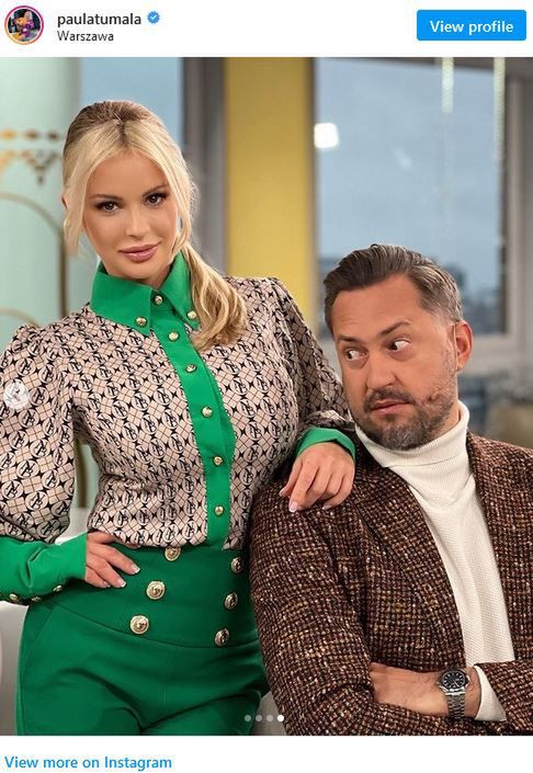 Paula Tumala pokazała zabawną fotkę z Marcinem Prokopem