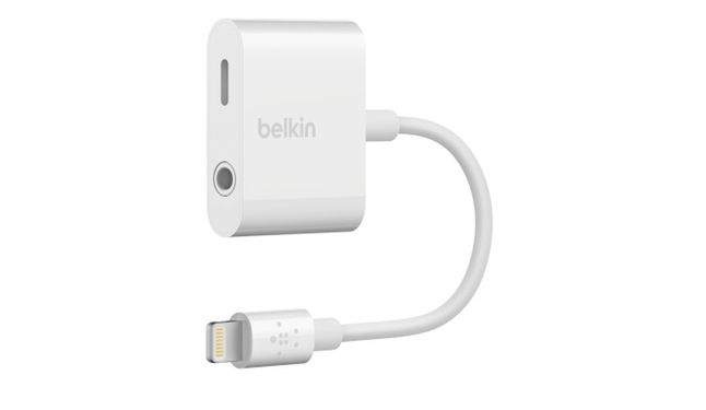 Przejściówka Belkin Audio + Charge Rockstar ze złączem 3,5 mm