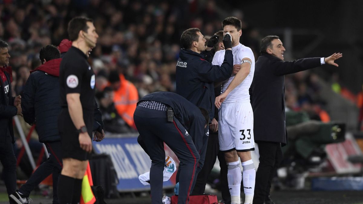 Getty Images / Stu Forster / Na zdjęciu opatrywany Federico Fernandez