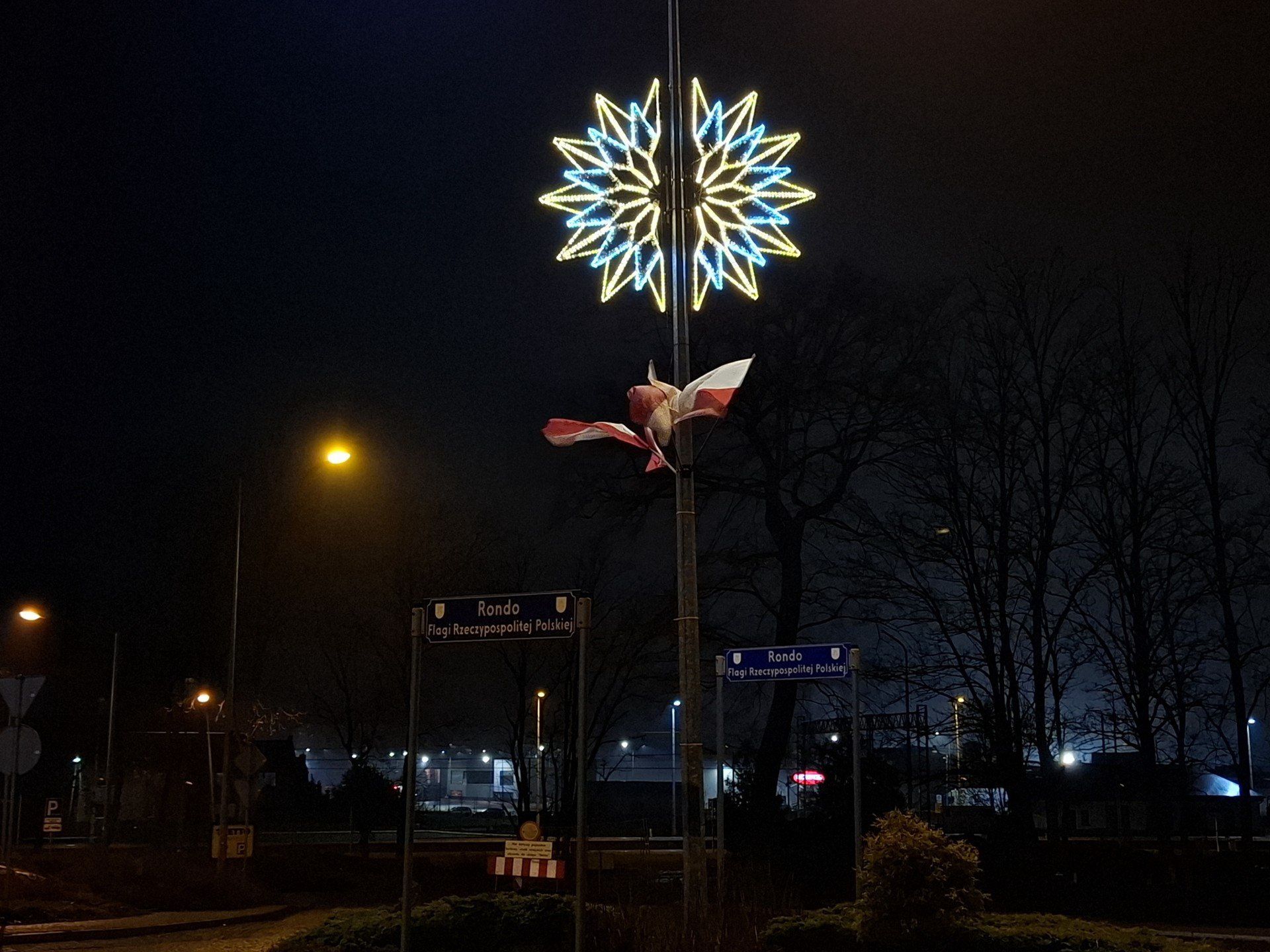 Świąteczne iluminacje w Myszkowie