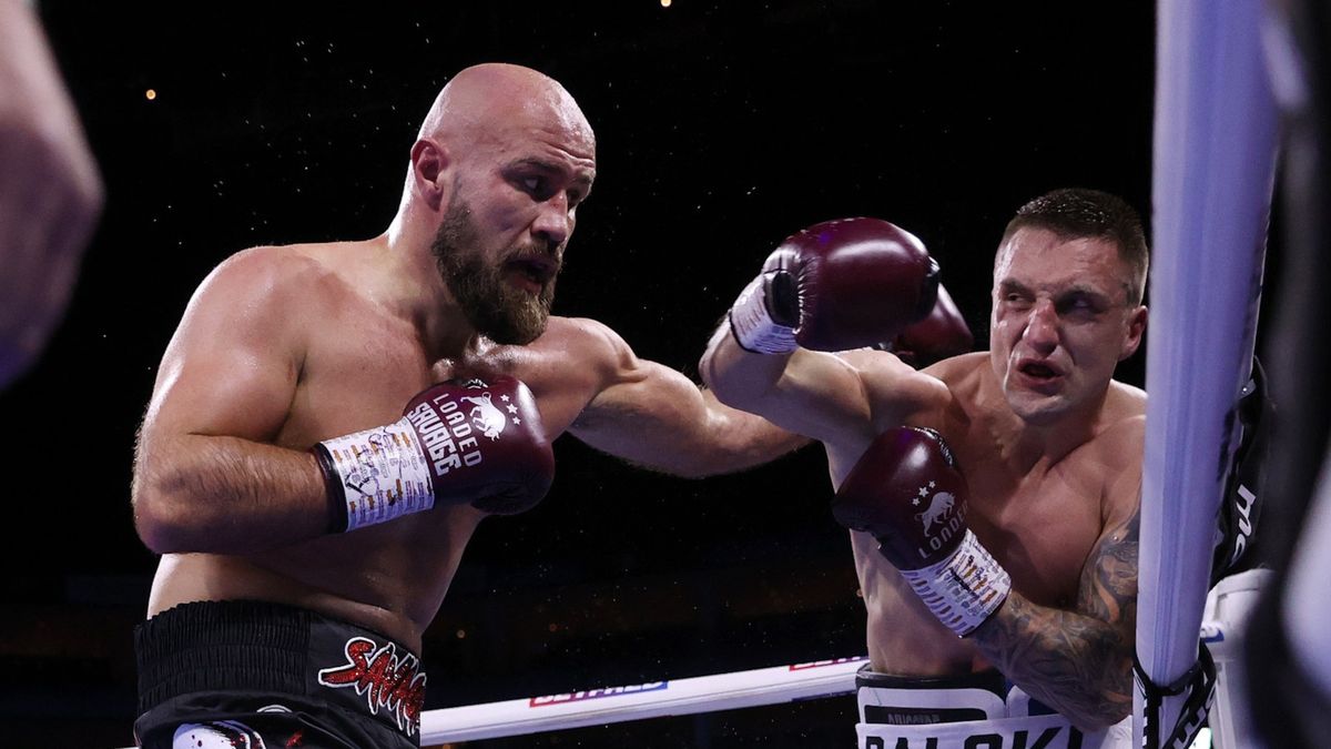 Zdjęcie okładkowe artykułu: Twitter / Matchroom Boxing / Na zdjęciu: Alen Babić (po lewej) i Adam Balski (po prawej)