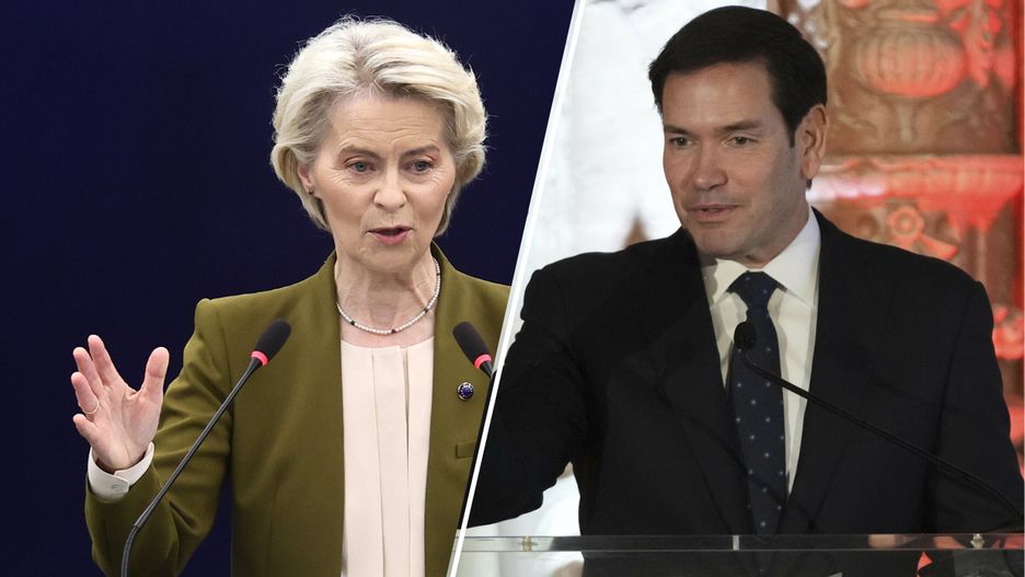 Ursula von der Leyen i Marco Rubio