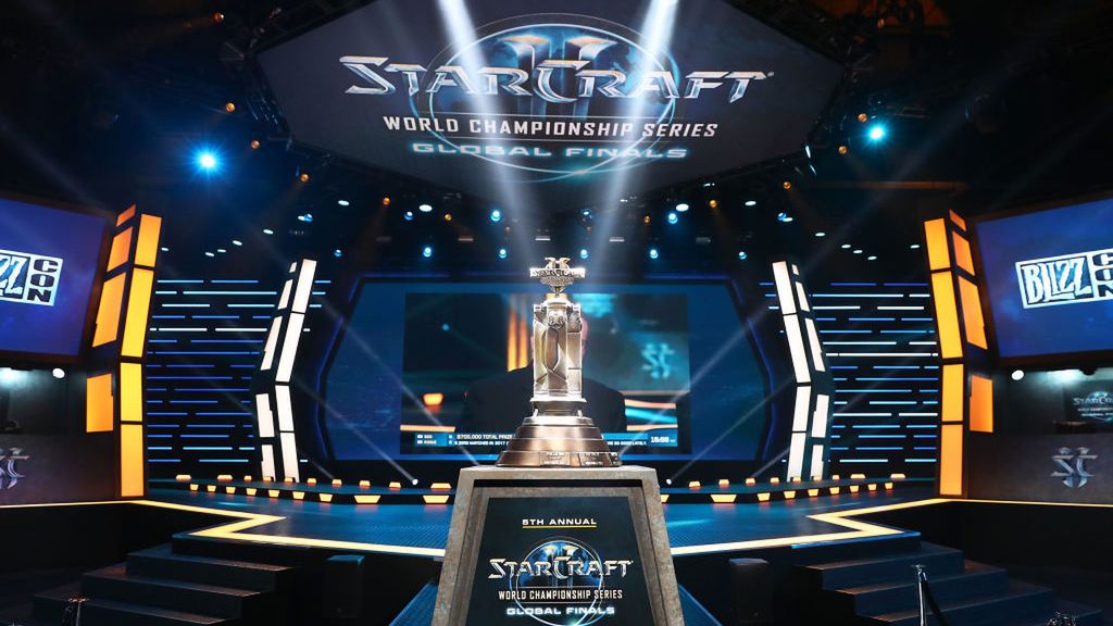 Getty Images / Joe Scarnici / Na zdjęciu: scena finałowa WCS StarCraft  