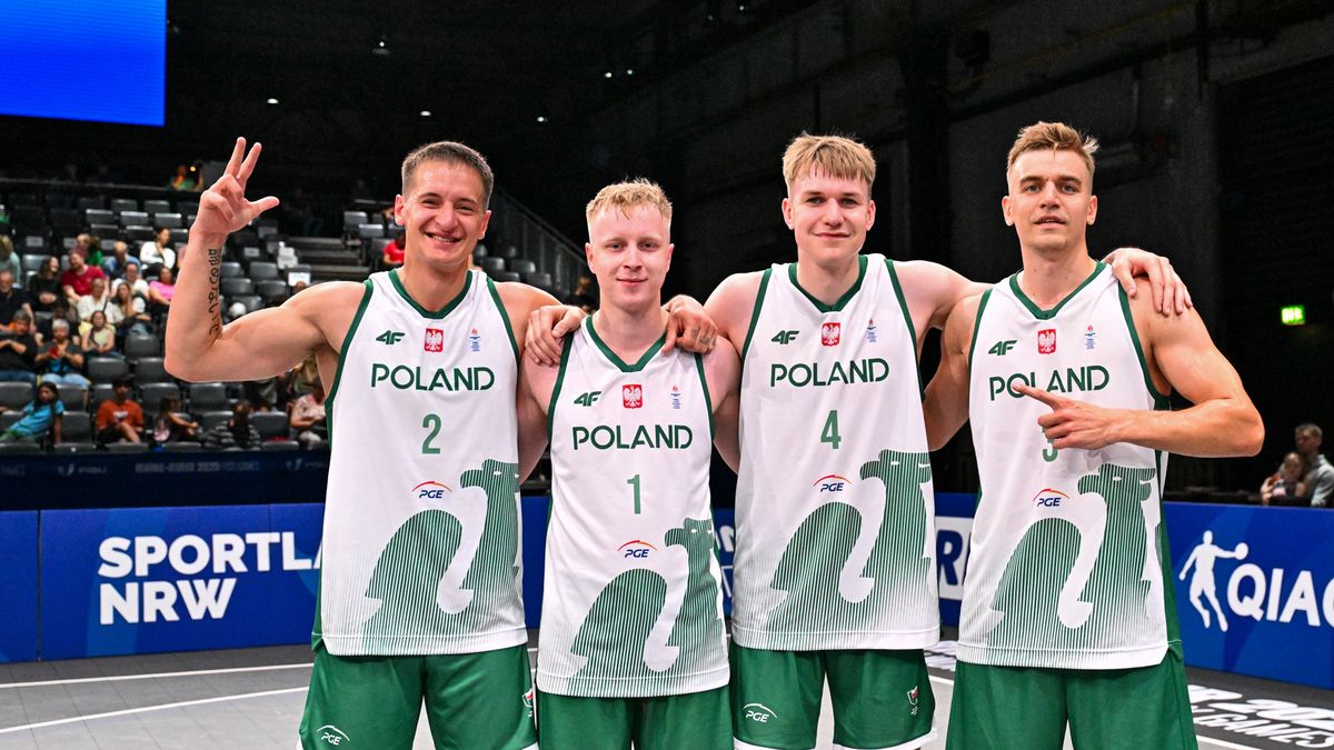 Materiały prasowe / Paweł Skraba / Na zdjęciu: polscy koszykarze 3x3
