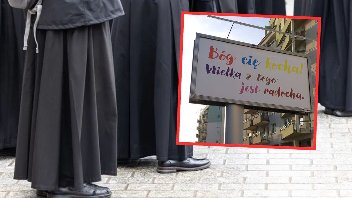 Katolickie billboardy zawisły w miastach w Polsce. Kto stoi za 