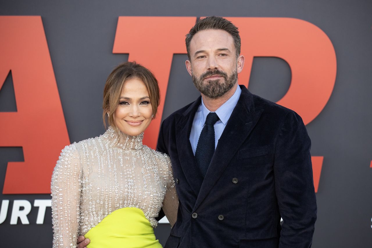 Jennifer Lopez i Ben Affleck na premierze filmu "Air"