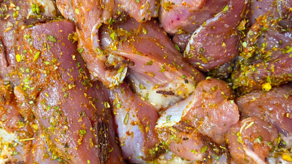 Mięso marynowane w czubrycy