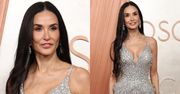 Demi Moore zachwyca na Oscarach w świecącej sukni do ziemi