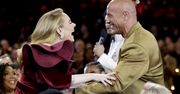 Tak Adele poznała Dwayne’a Johnsona. Tego wieczoru nie zapomni