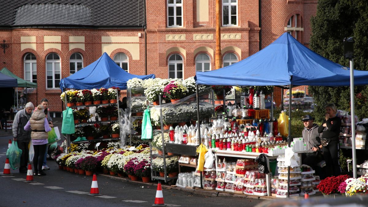 Cmentarz Centralny w Szczecinie, zdj. archiwalne