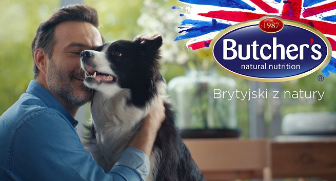 Butcher's hasłem "Brytyjski z natury" reklamuje karmę dla zwierząt (wideo)