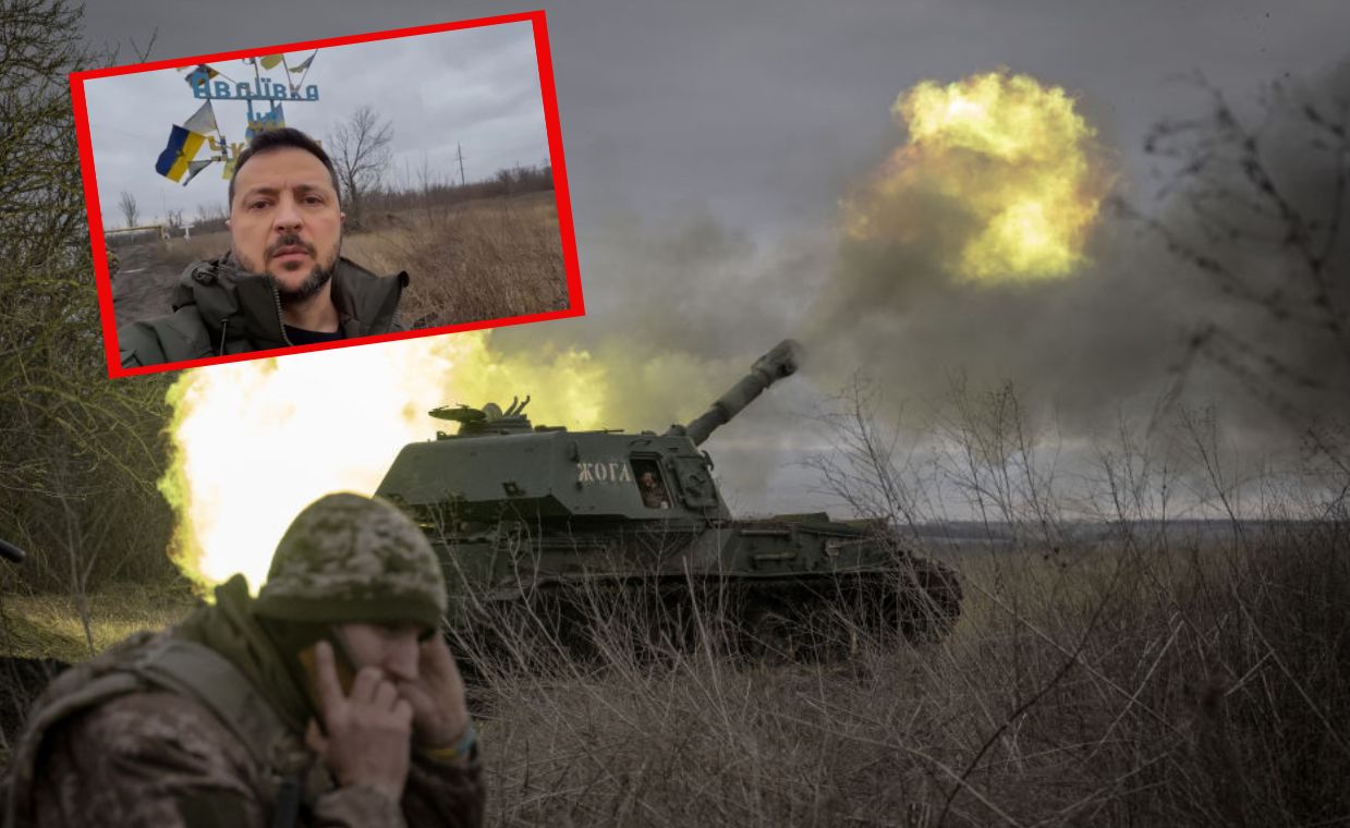 Zełenski w donbaskim piekle. Jest nagranie [RELACJA NA ŻYWO]