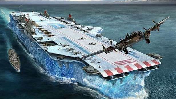 Lotniskowiec z lodu. Projekt niezwykłego okrętu z czasów drugiej wojny światowej 1