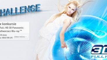3D Challenge - wygraj 50 calową plazmę 3D i Blu-ray 3D 1