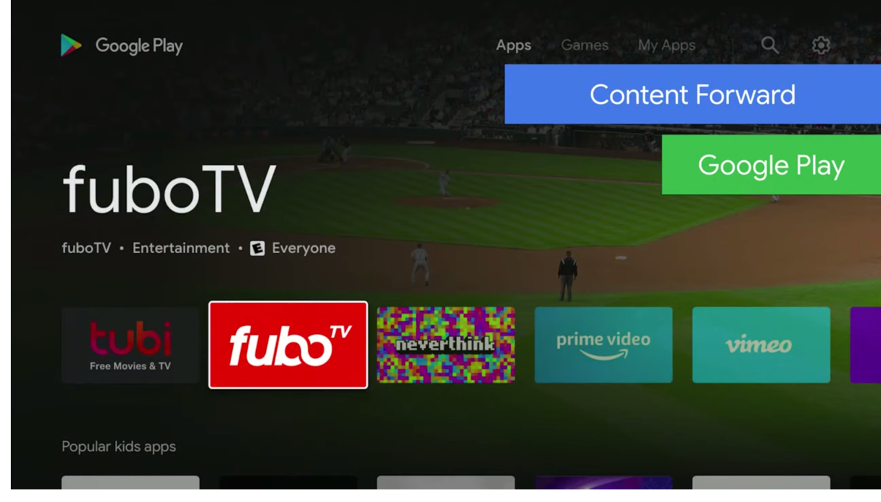 Do Androida TV jeszcze w tym roku ma trafić odświeżony Sklep, źródło: Google, Android Police.