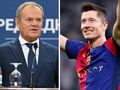 Donald Tusk oglądał El Clasico. To napisał o "Lewym"