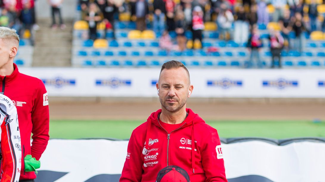 Krzysztof Konieczny / Na zdjęciu: Nicki Pedersen