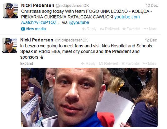 Nicki Pedersen polubił Leszno z wzajemnością