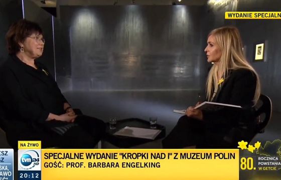 KRRiT zajmie się słowami prof. Engelking w „Kropce nad i”. Świrski: wszcząłem postępowanie