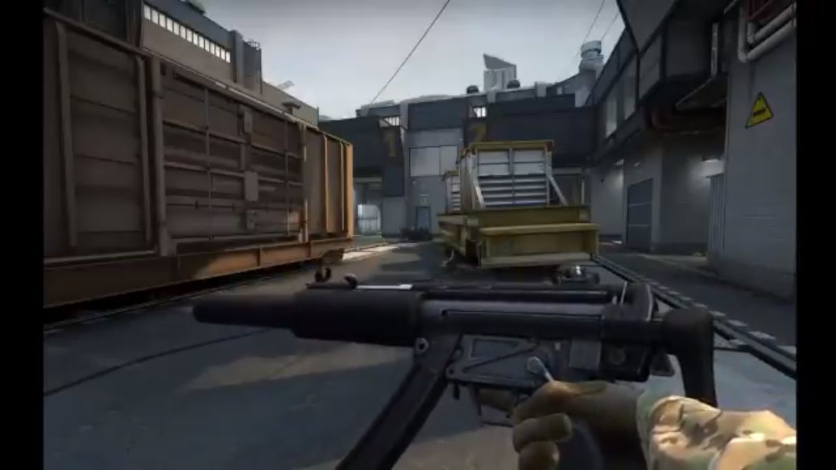 Legendarna broń MP5 w CS:GO