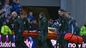 Dramat w derbach Liverpoolu. Bramkarz zniesiony na noszach